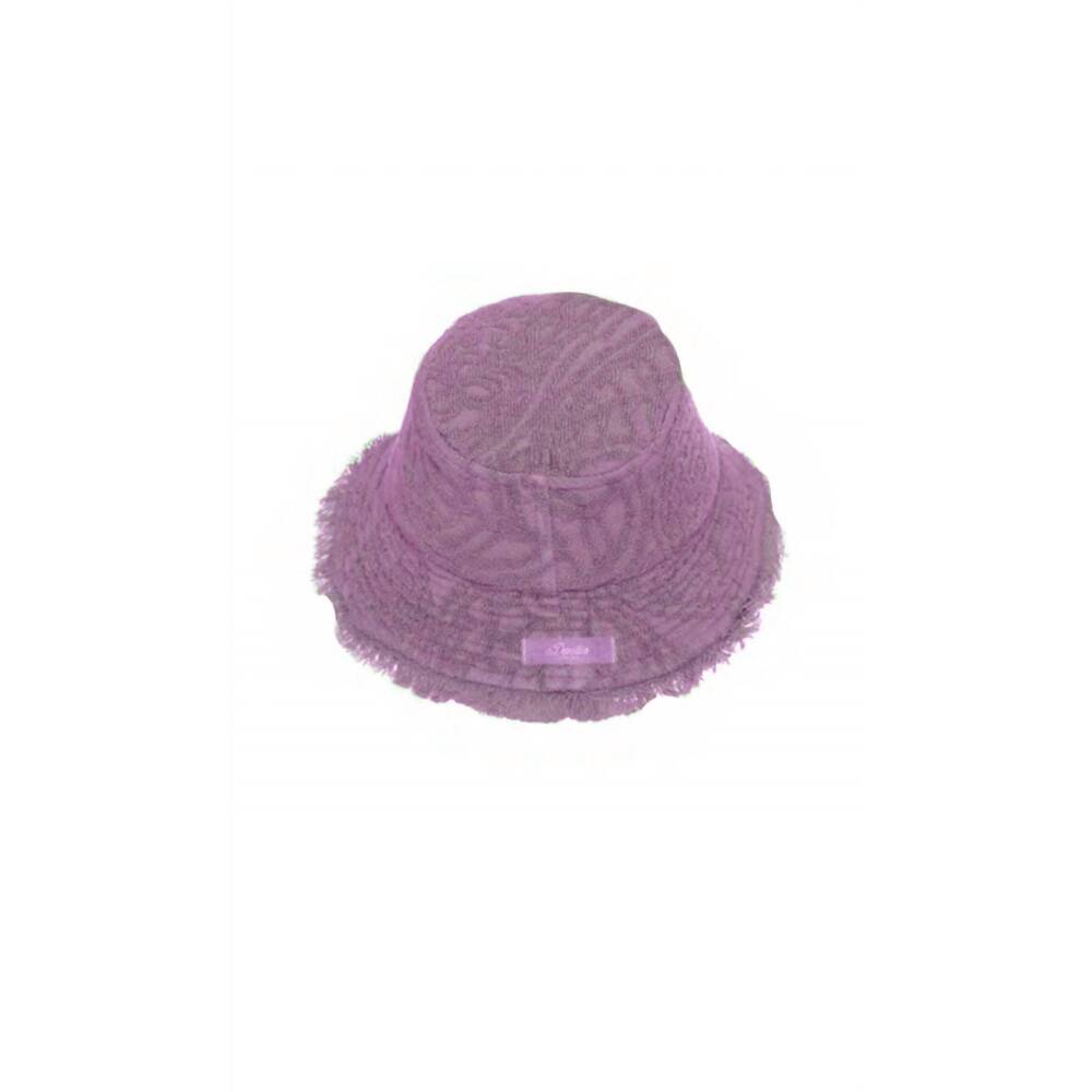 NEW DEVOTION TWINS belida terry hat in lila